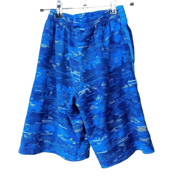 Champion C9 Blue Black Shorts Kids Boys Athletic Sz M 8-10 - Picture 2 of 9